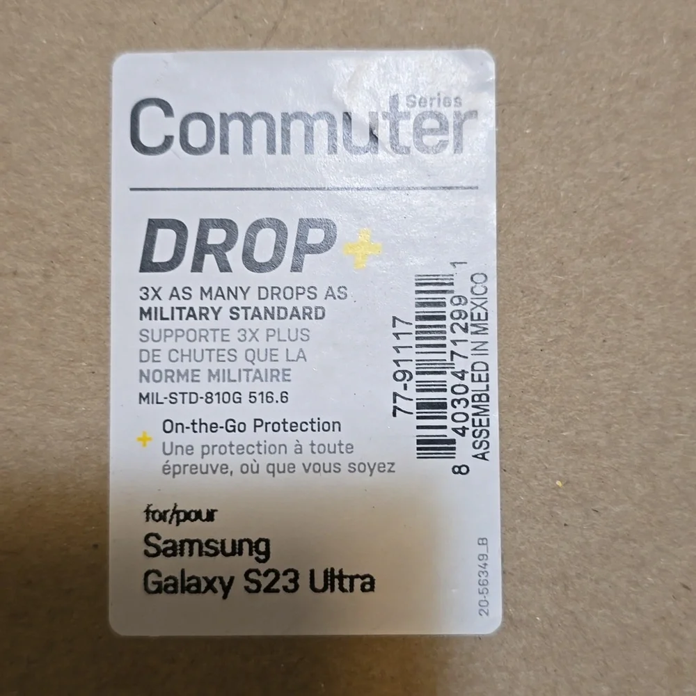 New Blue Otter Box Commuter‎ Series Samsung Galaxy S23 Ultra